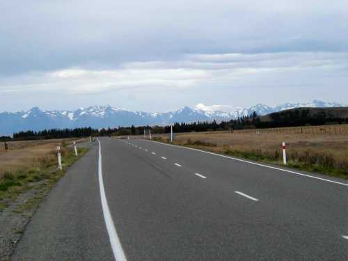 Snow Capped Southern Alps