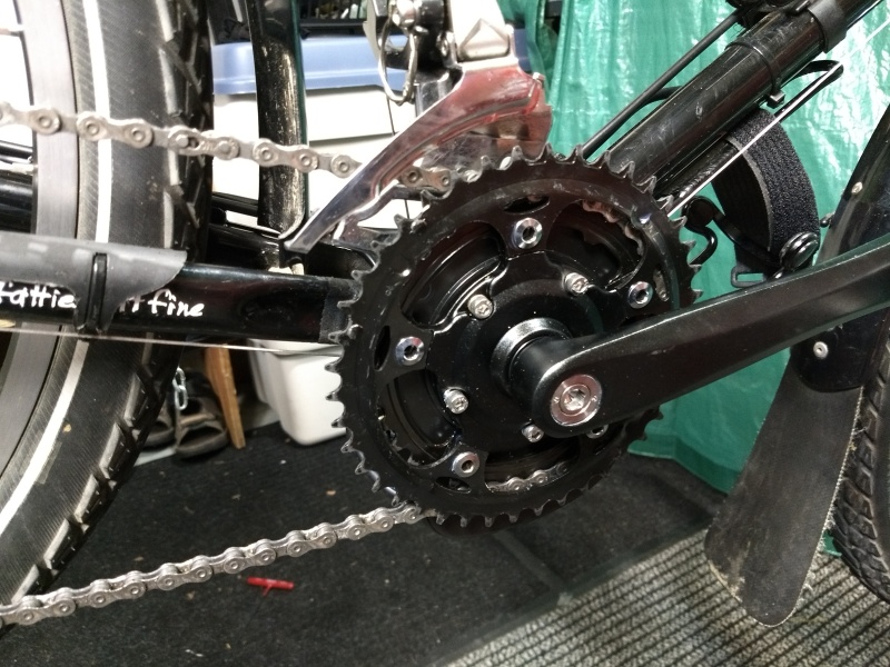 42T Chainring with Dish Inboard
